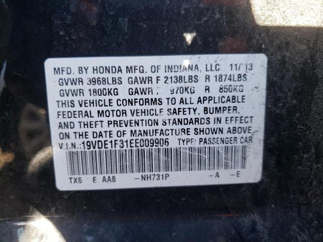 Photo 9 VIN: 19VDE1F31EE009906 - ACURA ILX 20 