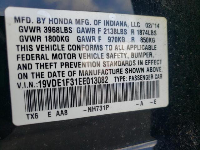 Photo 13 VIN: 19VDE1F31EE013082 - ACURA ILX 