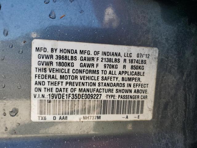 Photo 11 VIN: 19VDE1F35DE009227 - ACURA ILX 