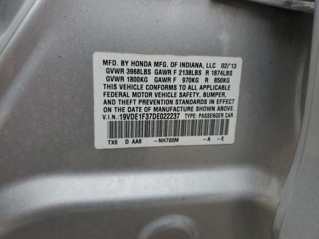 Photo 11 VIN: 19VDE1F37DE022237 - ACURA ILX 