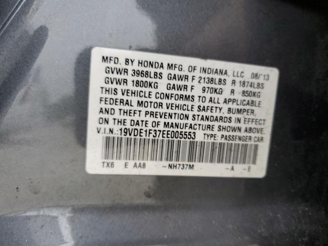 Photo 11 VIN: 19VDE1F37EE005553 - ACURA ILX 20 