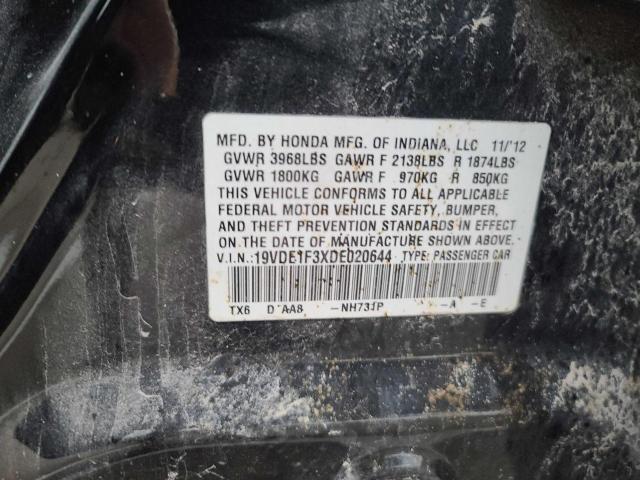 Photo 9 VIN: 19VDE1F3XDE020644 - ACURA ILX 20 