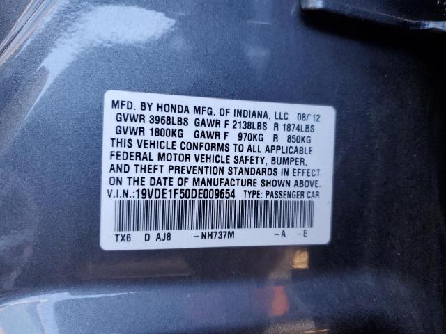 Photo 11 VIN: 19VDE1F50DE009654 - ACURA ILX 