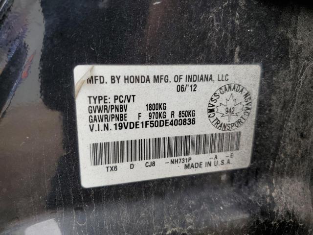 Photo 12 VIN: 19VDE1F50DE400836 - ACURA ILX 20 PRE 