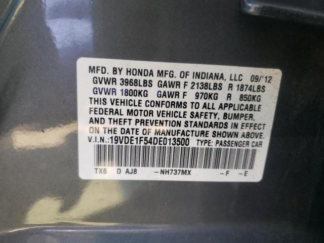 Photo 9 VIN: 19VDE1F54DE013500 - ACURA ILX 20 PRE 