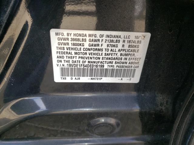 Photo 9 VIN: 19VDE1F54DE016199 - ACURA ILX 20 PRE 