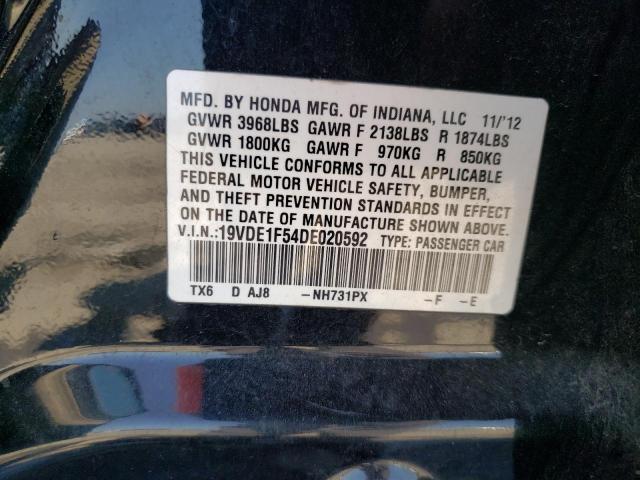 Photo 11 VIN: 19VDE1F54DE020592 - ACURA ILX 20 PRE 