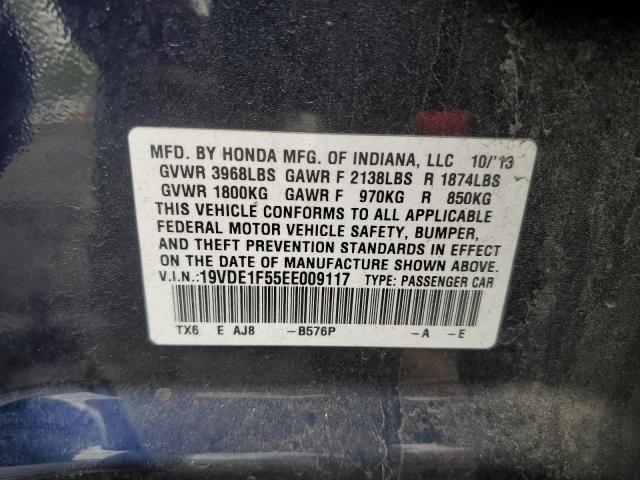 Photo 11 VIN: 19VDE1F55EE009117 - ACURA ILX 