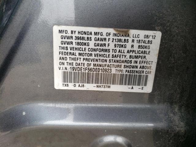 Photo 12 VIN: 19VDE1F56DE010923 - ACURA ILX 20 PRE 