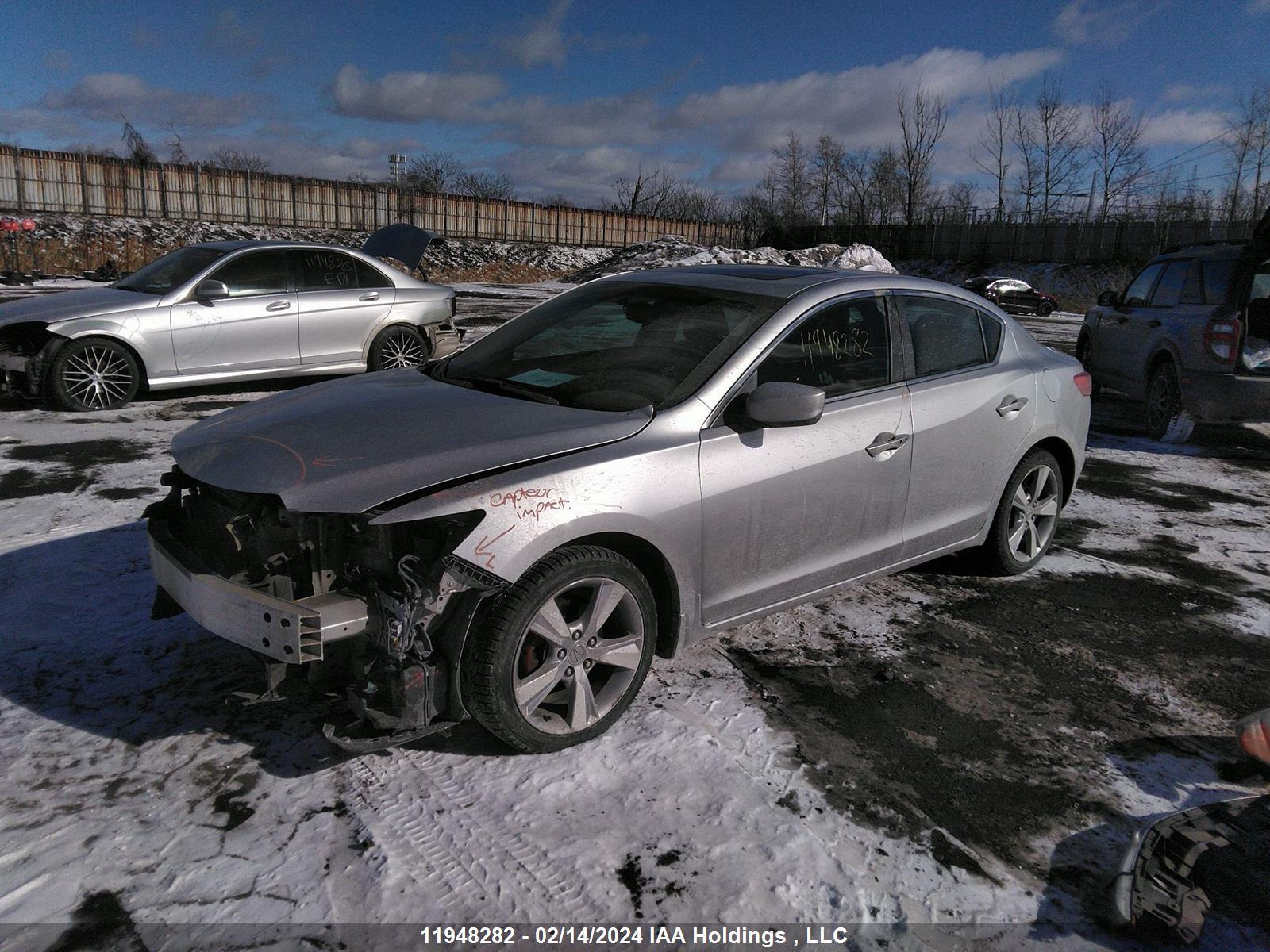 Photo 1 VIN: 19VDE1F57EE401998 - ACURA ILX 