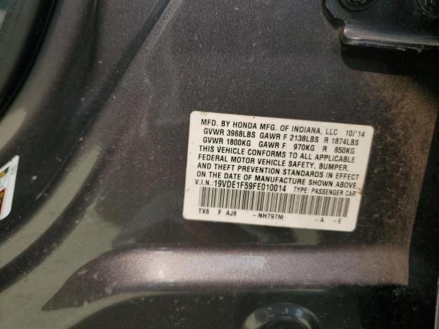 Photo 11 VIN: 19VDE1F59FE010014 - ACURA ILX 