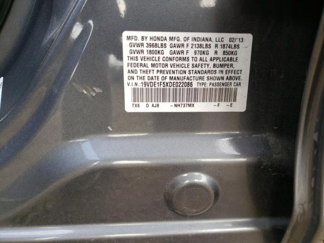 Photo 9 VIN: 19VDE1F5XDE022086 - ACURA ILX 20 PRE 