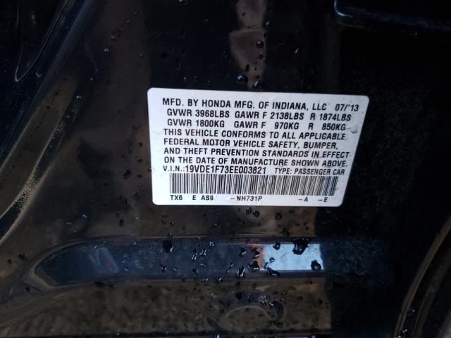 Photo 9 VIN: 19VDE1F73EE003821 - ACURA ILX 