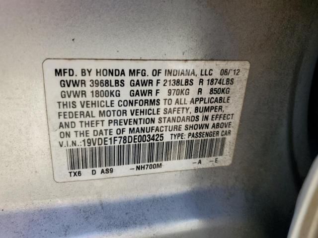 Photo 11 VIN: 19VDE1F78DE003425 - ACURA ILX 