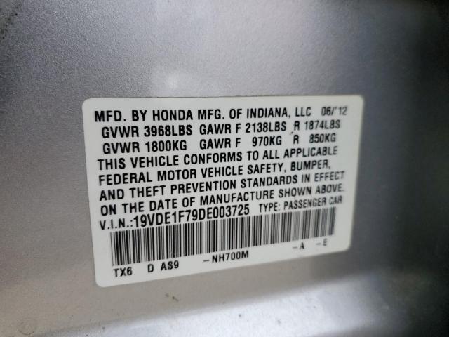 Photo 11 VIN: 19VDE1F79DE003725 - ACURA ILX 