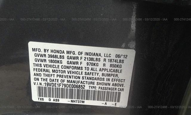 Photo 8 VIN: 19VDE1F79DE006852 - ACURA ILX 