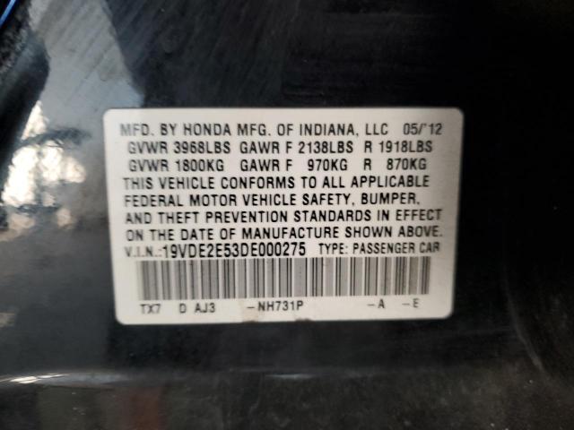 Photo 11 VIN: 19VDE2E53DE000275 - ACURA ILX 24 PRE 