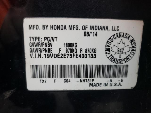 Photo 11 VIN: 19VDE2E75FE400133 - ACURA ILX 