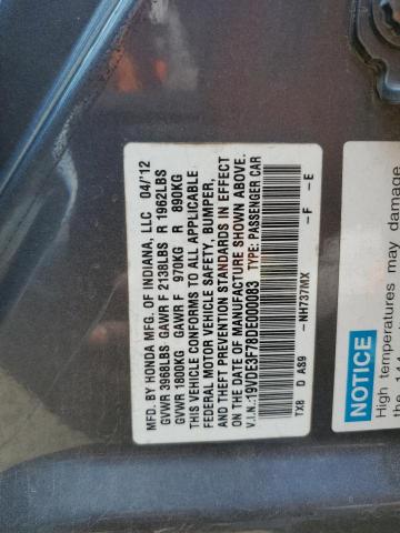 Photo 11 VIN: 19VDE3F78DE000083 - ACURA ILX HYBRID 