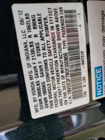 Photo 11 VIN: 19VDE3F79DE300800 - ACURA ILX 