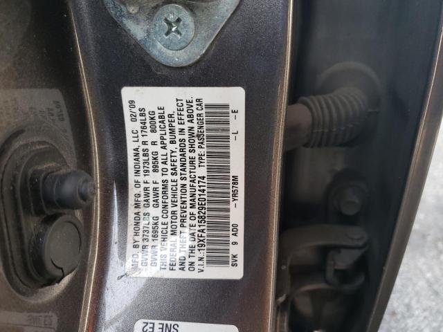 Photo 12 VIN: 19XFA15829E014174 - HONDA CIVIC EX 