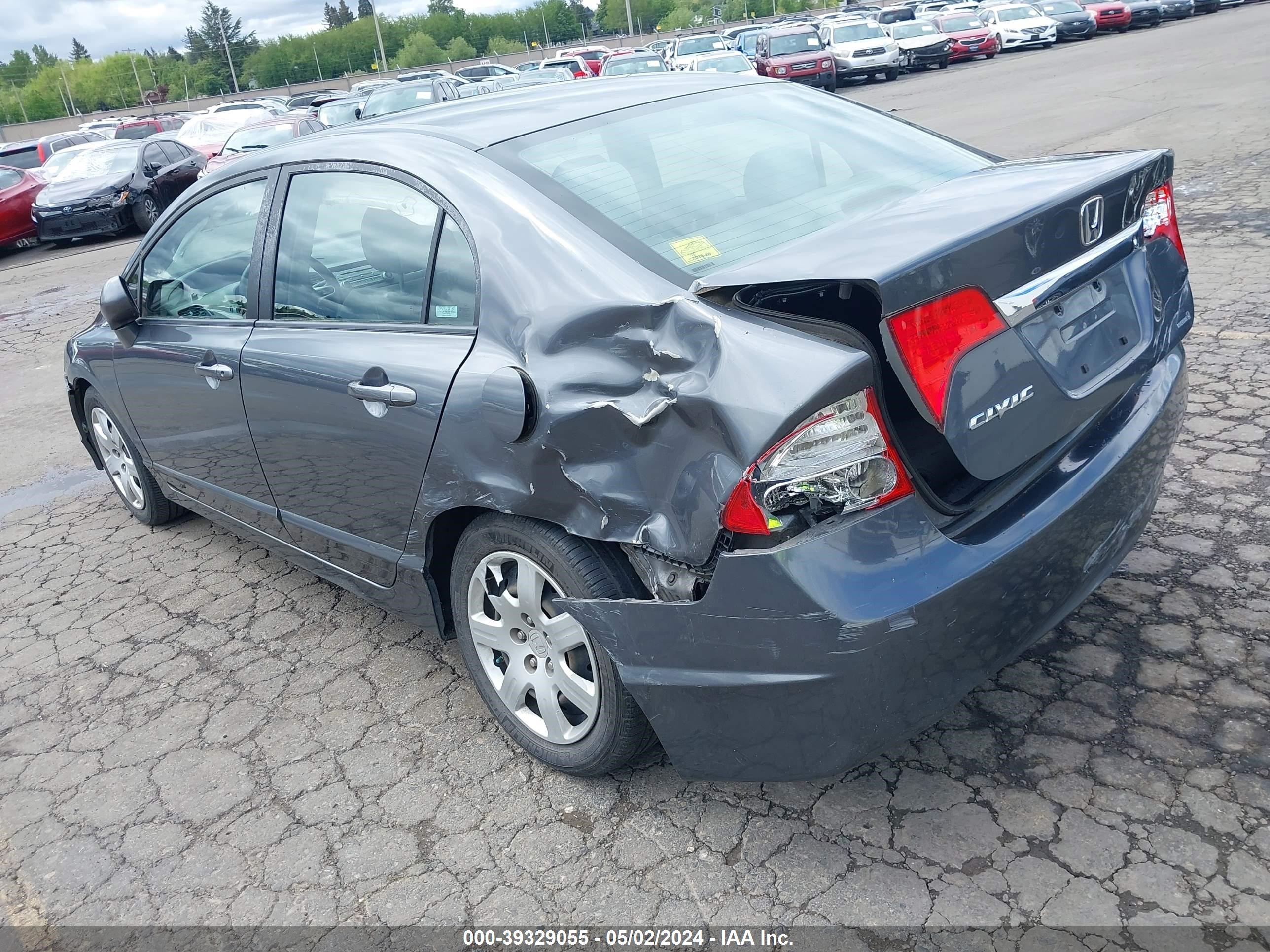 Photo 2 VIN: 19XFA16539E042845 - HONDA CIVIC 