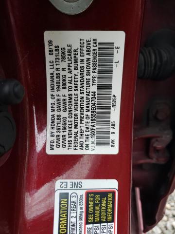 Photo 11 VIN: 19XFA16559E047044 - HONDA CIVIC LX 