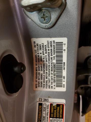 Photo 11 VIN: 19XFA16579E030827 - HONDA CIVIC LX 