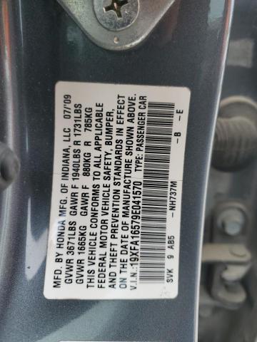 Photo 11 VIN: 19XFA16579E041570 - HONDA CIVIC 