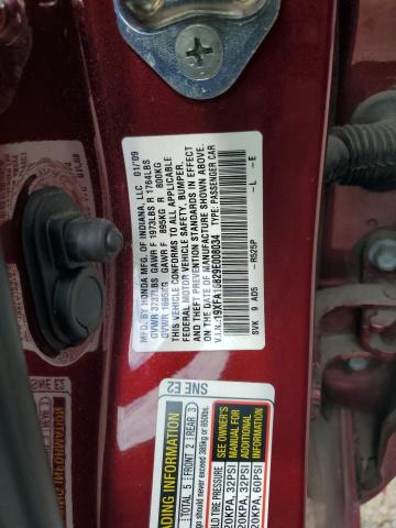 Photo 11 VIN: 19XFA16829E008034 - HONDA CIVIC EX 