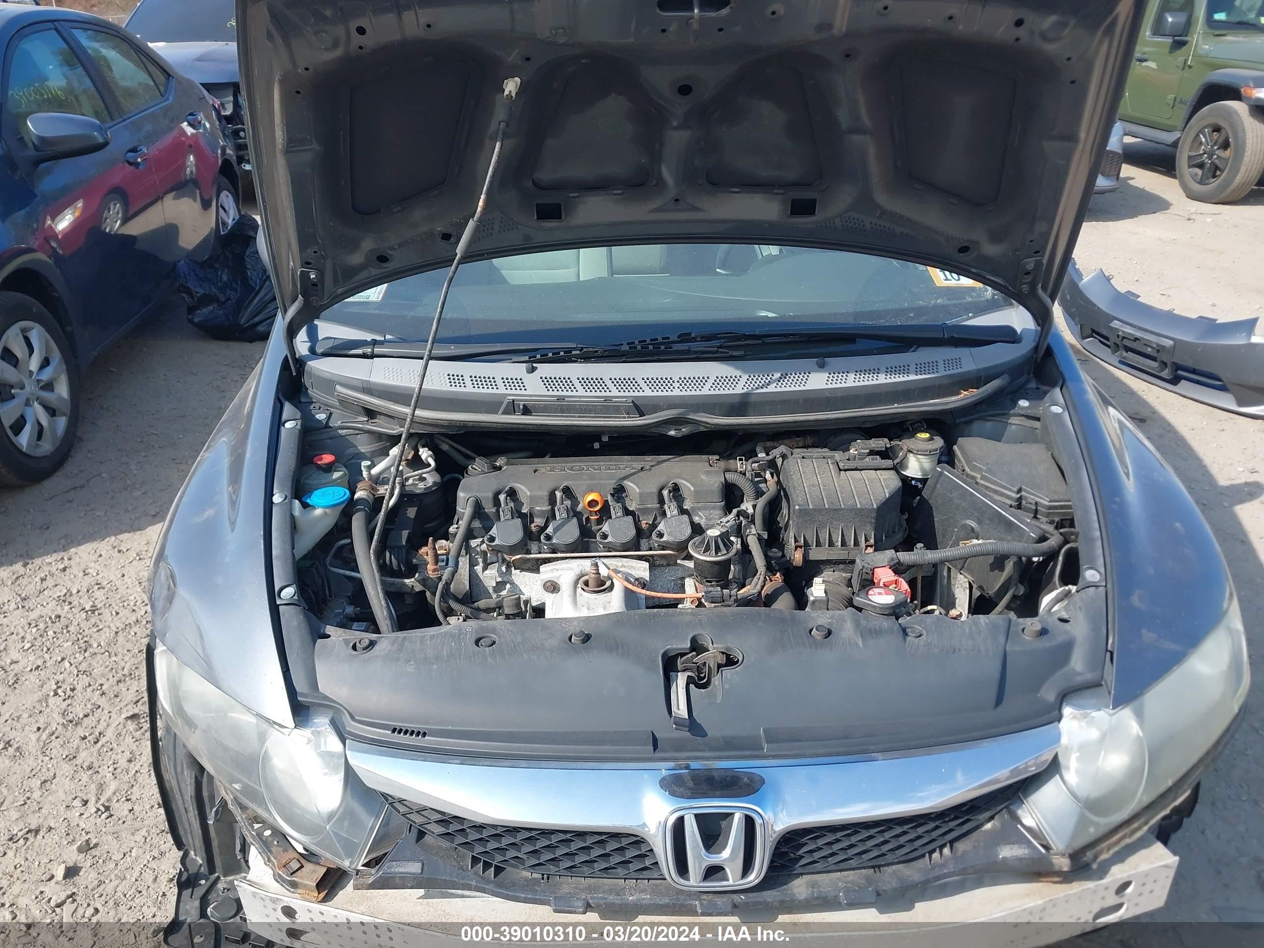 Photo 9 VIN: 19XFA1F50AE022217 - HONDA CIVIC 