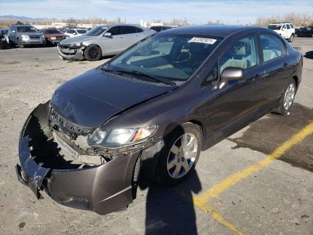 Photo 1 VIN: 19XFA1F50AE042595 - HONDA CIVIC LX 