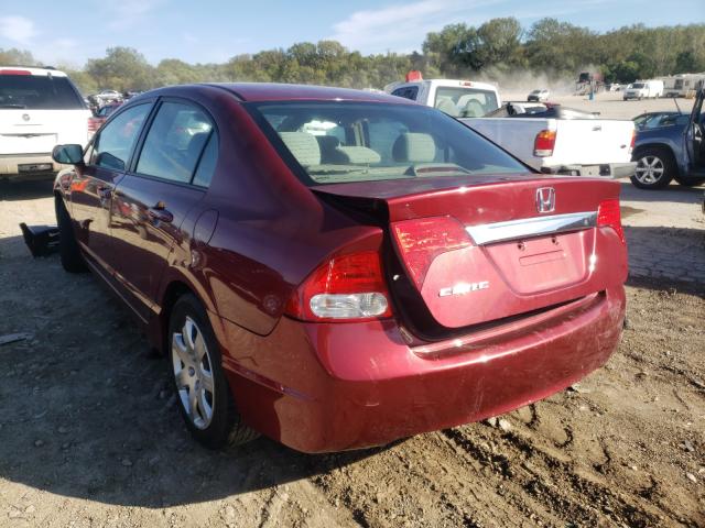 Photo 2 VIN: 19XFA1F50AE067917 - HONDA CIVIC LX 