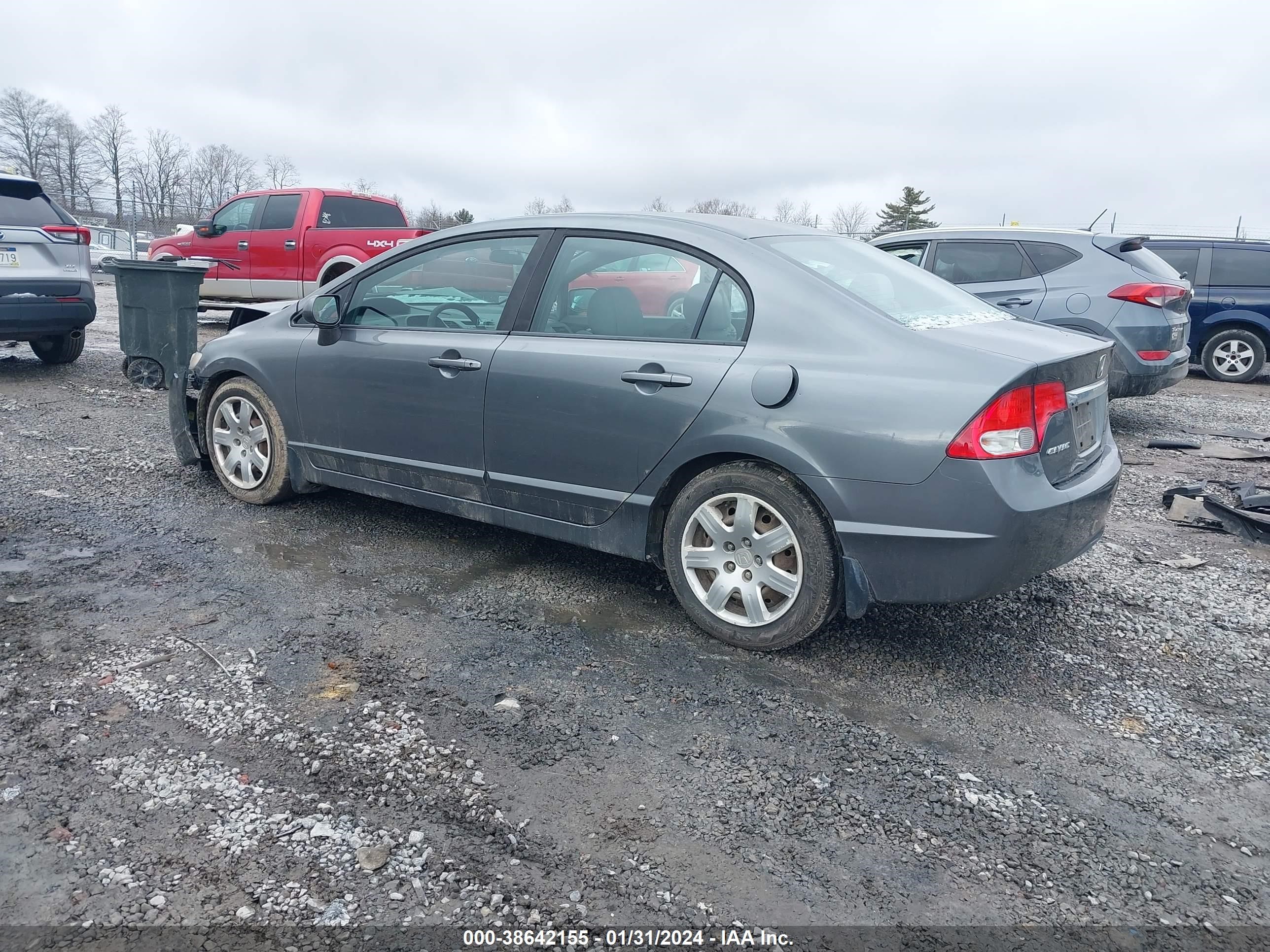 Photo 2 VIN: 19XFA1F50BE000462 - HONDA CIVIC 