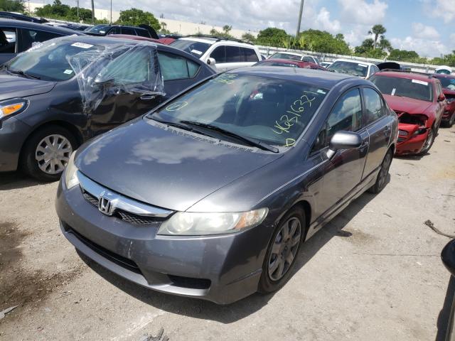 Photo 1 VIN: 19XFA1F50BE040203 - HONDA CIVIC LX 