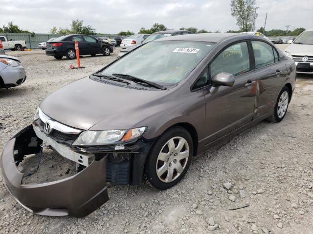 Photo 1 VIN: 19XFA1F52AE040525 - HONDA CIVIC LX 