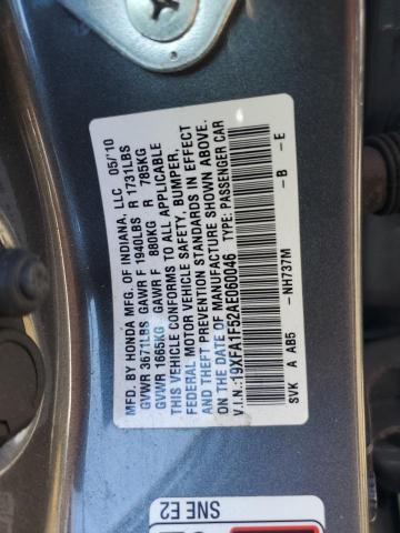 Photo 11 VIN: 19XFA1F52AE060046 - HONDA CIVIC LX 