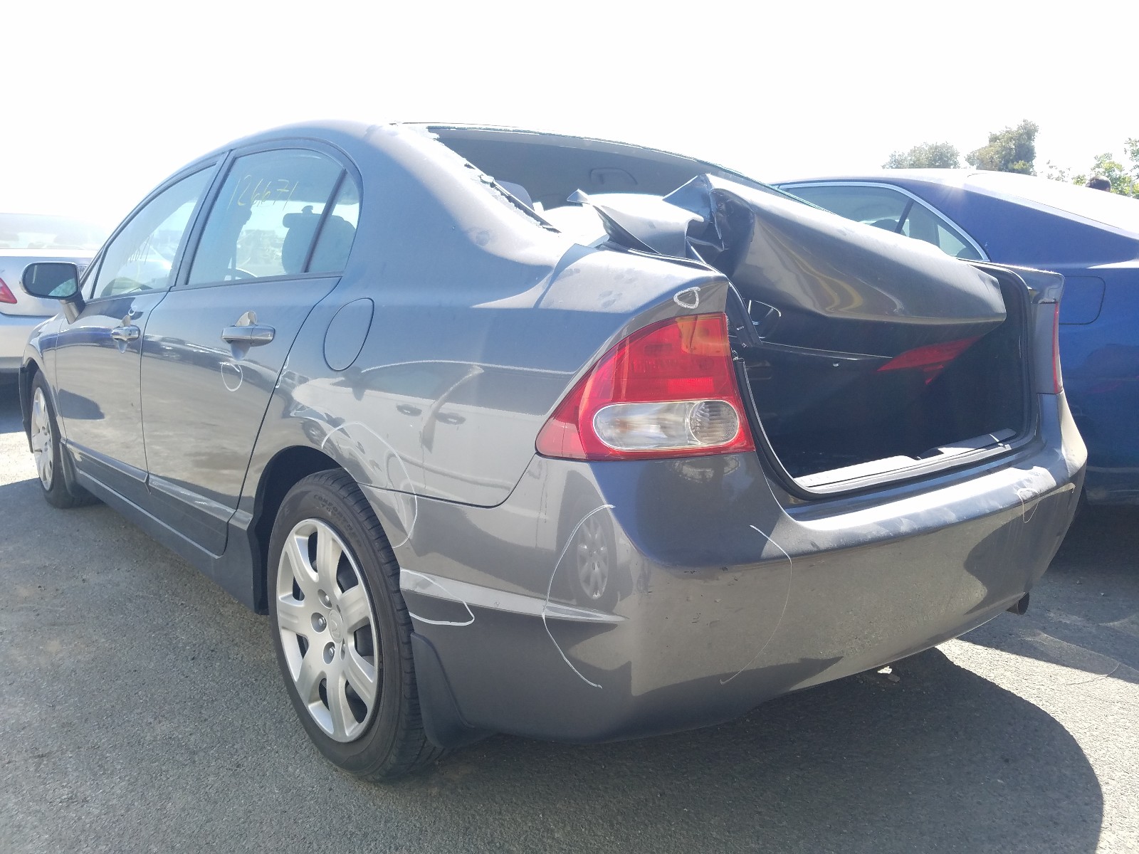 Photo 2 VIN: 19XFA1F52AE074898 - HONDA CIVIC LX 