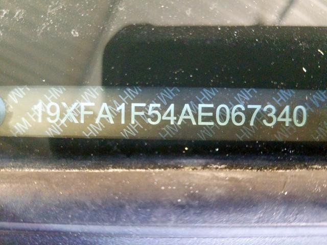 Photo 9 VIN: 19XFA1F54AE067340 - HONDA CIVIC LX 