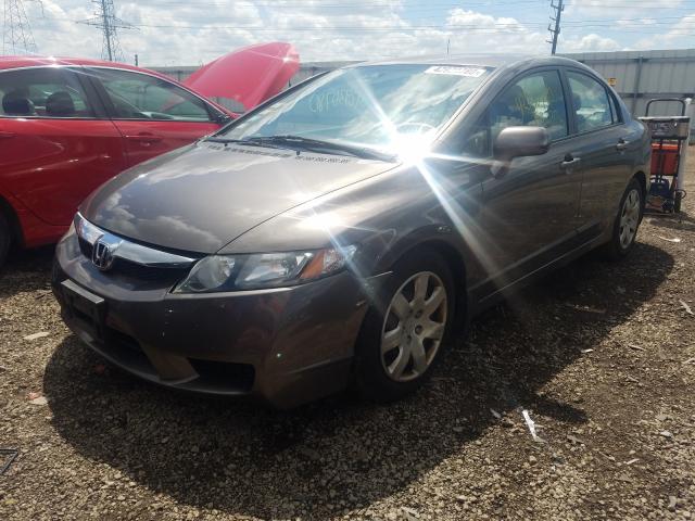 Photo 1 VIN: 19XFA1F54AE086440 - HONDA CIVIC LX 