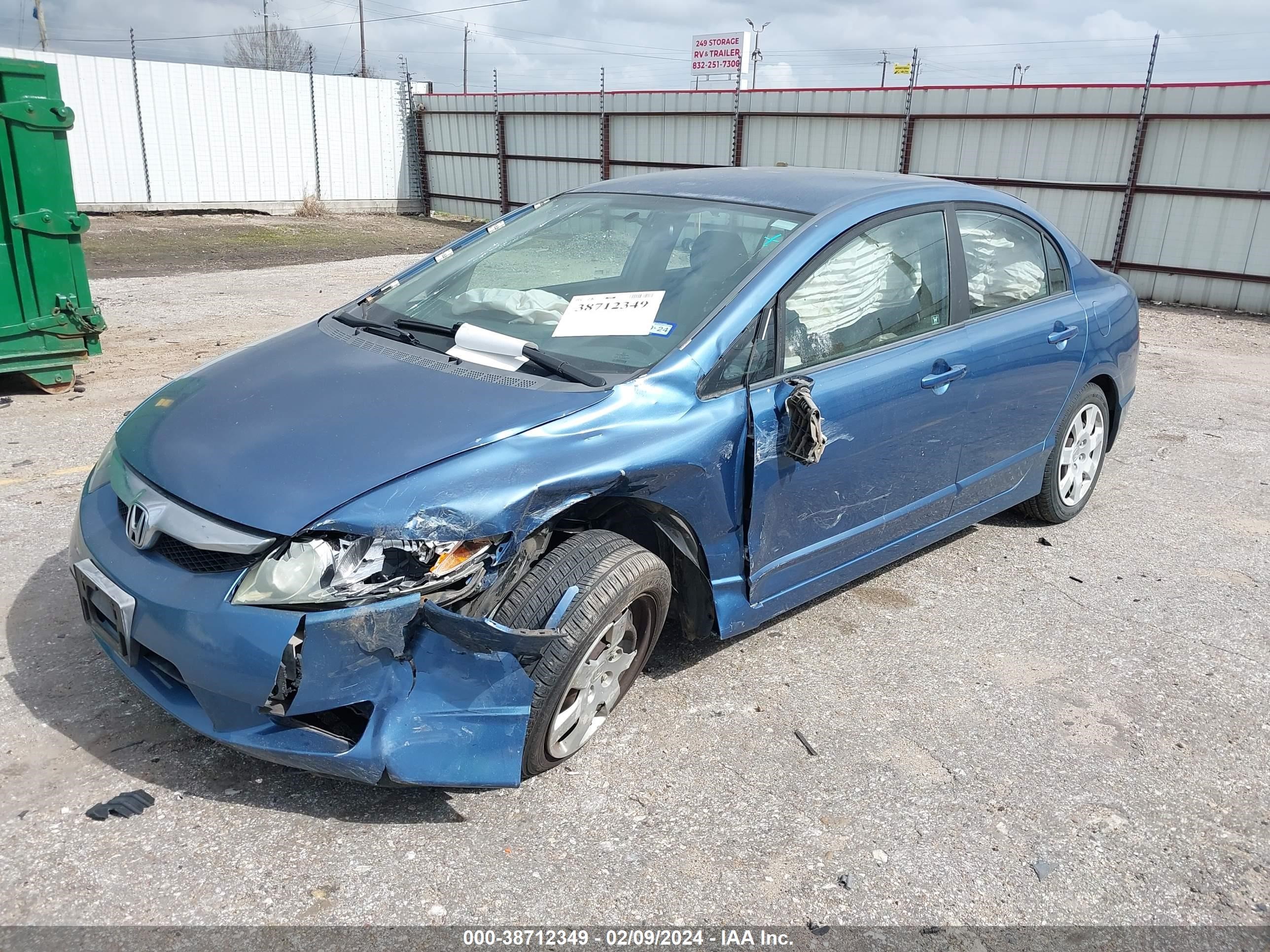 Photo 1 VIN: 19XFA1F55AE053883 - HONDA CIVIC 