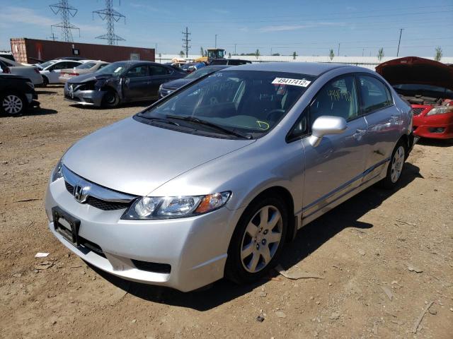 Photo 1 VIN: 19XFA1F55BE037166 - HONDA CIVIC LX 