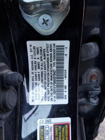 Photo 11 VIN: 19XFA1F56AE076427 - HONDA CIVIC 