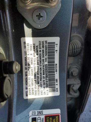 Photo 11 VIN: 19XFA1F58AE028329 - HONDA CIVIC LX 