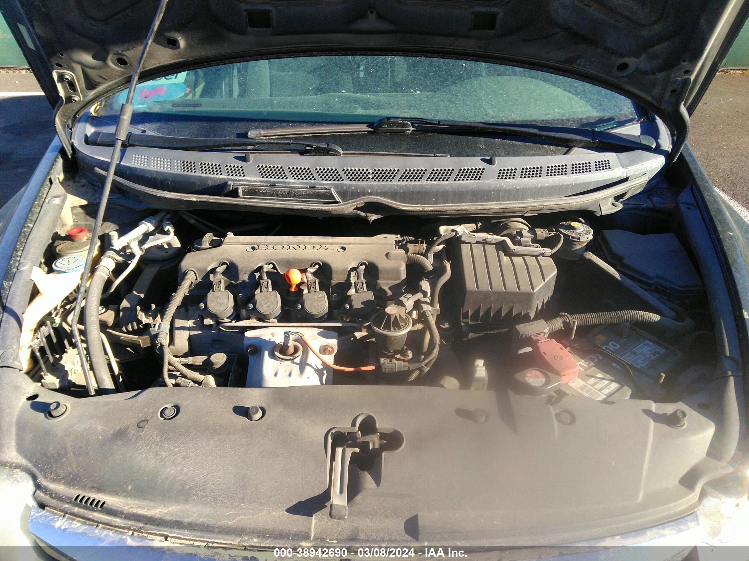 Photo 9 VIN: 19XFA1F58AE085274 - HONDA CIVIC 