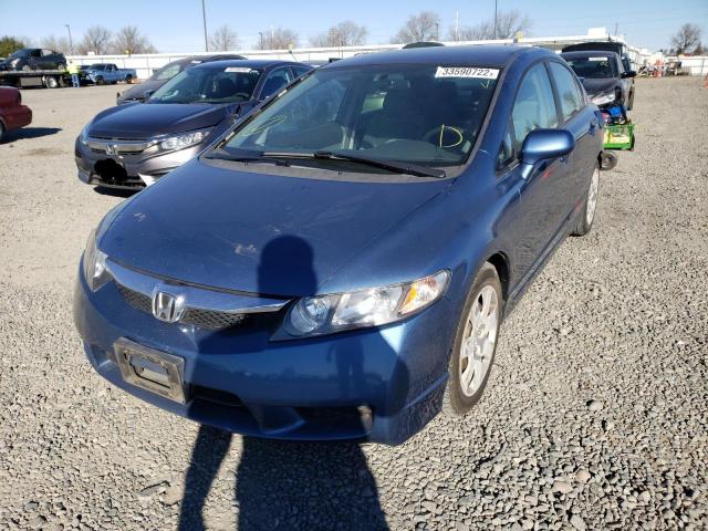 Photo 1 VIN: 19XFA1F59AE033927 - HONDA CIVIC LX 