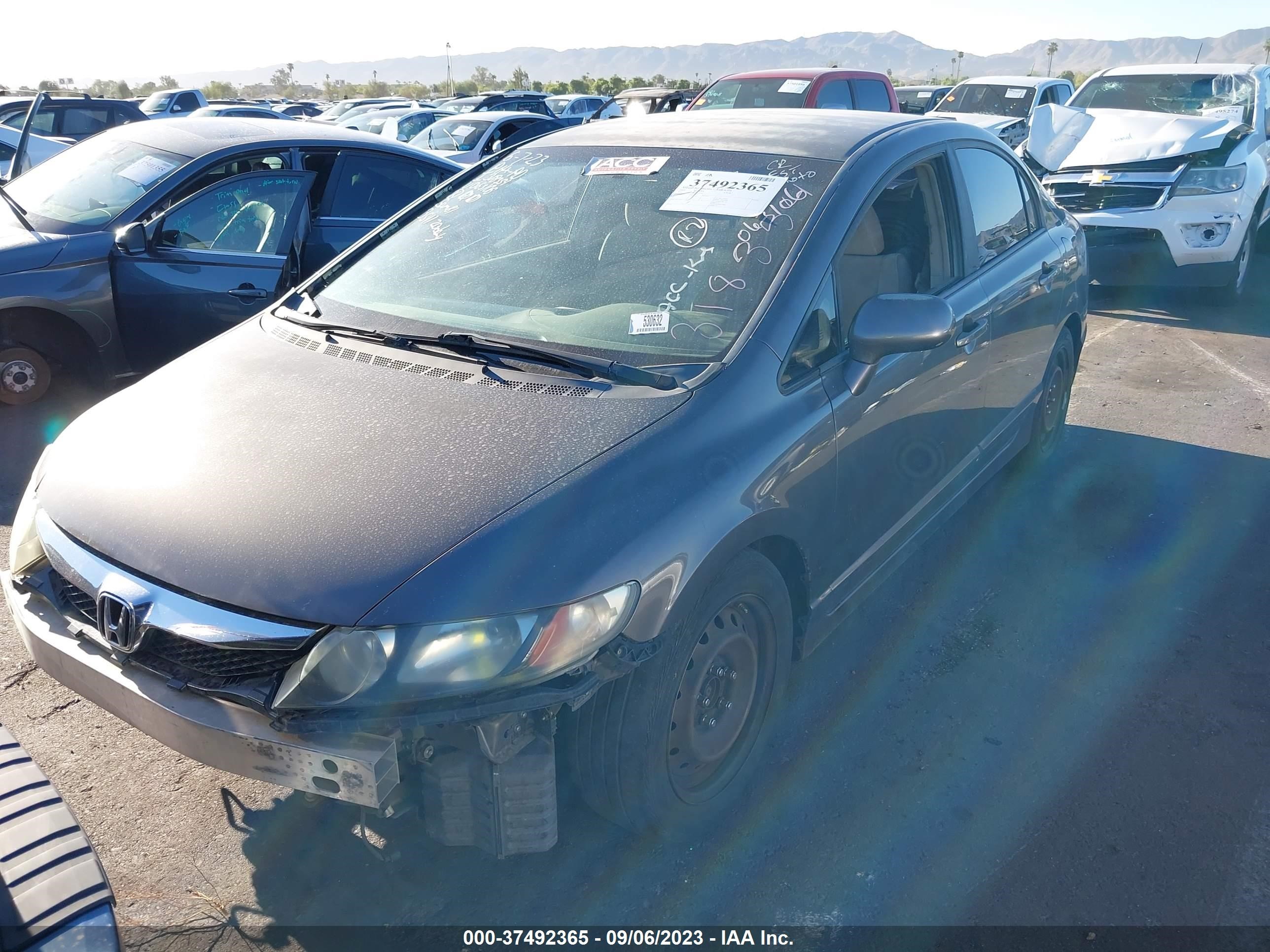 Photo 1 VIN: 19XFA1F59AE063106 - HONDA CIVIC 