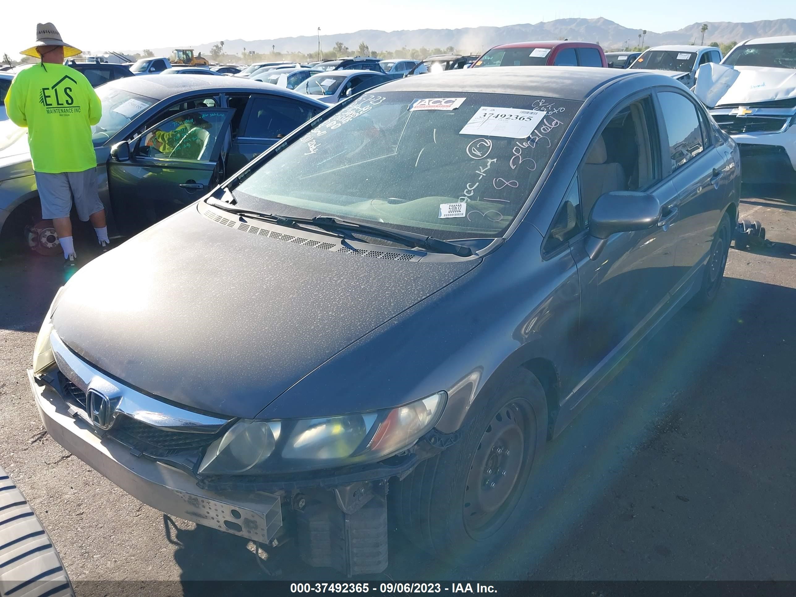 Photo 5 VIN: 19XFA1F59AE063106 - HONDA CIVIC 