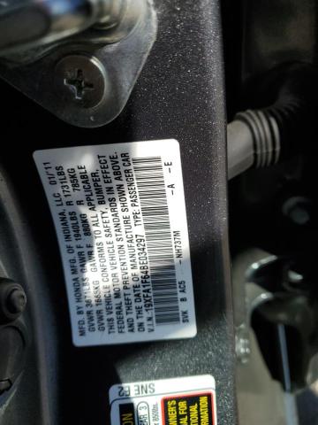 Photo 11 VIN: 19XFA1F64BE034297 - HONDA CIVIC LX-S 