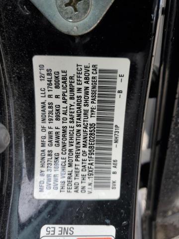 Photo 11 VIN: 19XFA1F95BE028535 - HONDA CIVIC 